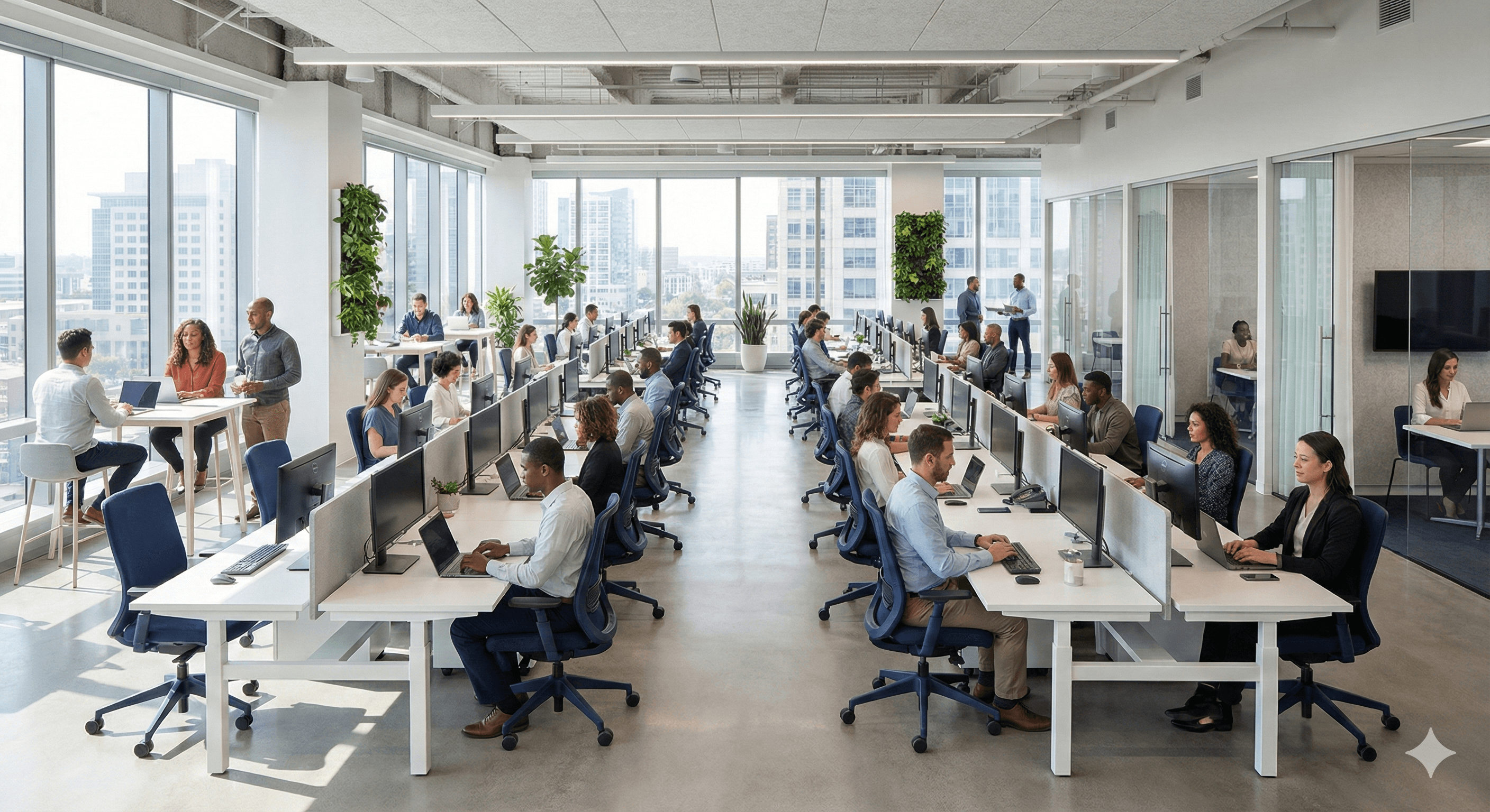 Het AIklik team aan het werk